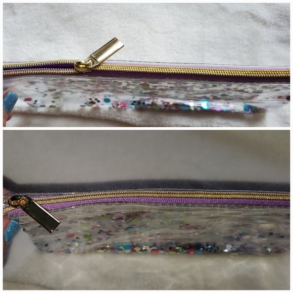 NEW Real Techniques Shimmer & Shine Makeup Brush Bag Pouch Travel - Picture 7 of 12